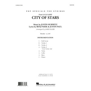 City of Stars (from La La Land) - Conductor Score (Full Score)